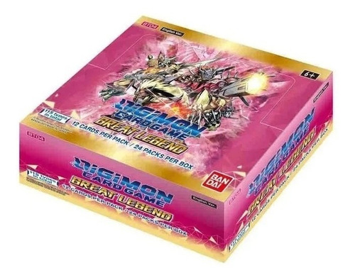 Digimon Card Game Booster Box Bt04 Great Legend