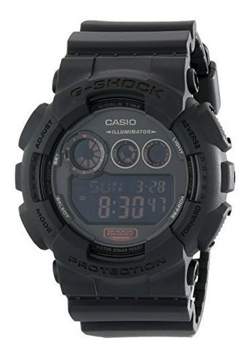 Gshock Gd120 Militar Negro Deportes Reloj Con Estilo Negro U