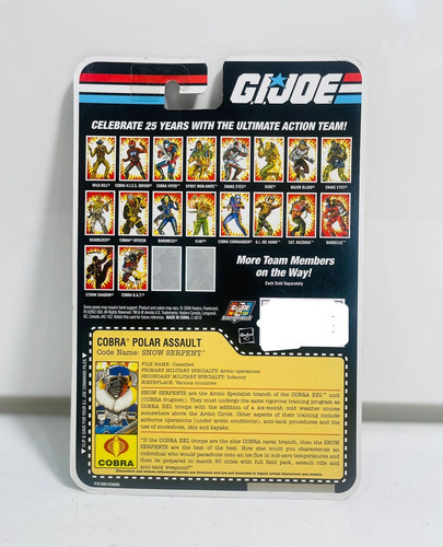 Gi Joe Rene Cobra Polar Assault Cobra Enemy Nuevo (Usado)