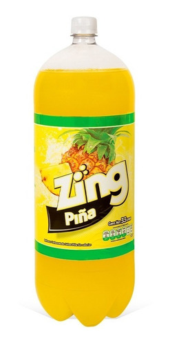 Imagen 2 de 2 de Refresco Zing Sabor Piña, 3.3 Litros