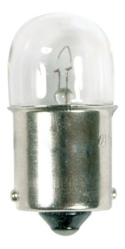 Lámpara De Señalización R5w Ba15s 12v Halógena Blanco