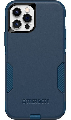 Carcasa Otterbox Commuter iPhone 12 Pro Max + Lamina Vidrio Color Azul