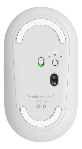 910-007047 Mouse Pebble 2 M350s Blanco