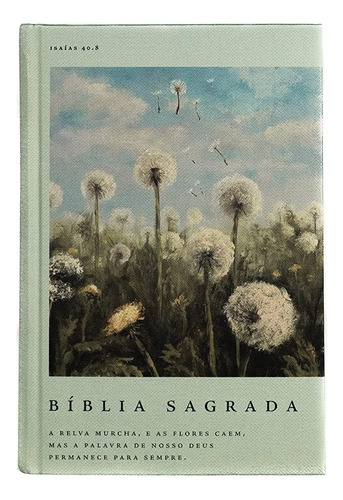 Bíblia Nvi Com Espaço Para Anotações | Letra Grande | Tecido | Dente-de-leão, De Nvi. Editora Thomas Nelson, Capa Dura Em Português, 2023