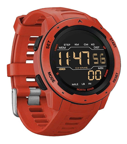 Hombres Digital Reloj Hombre Relojes Deportivos Doble Tiempo