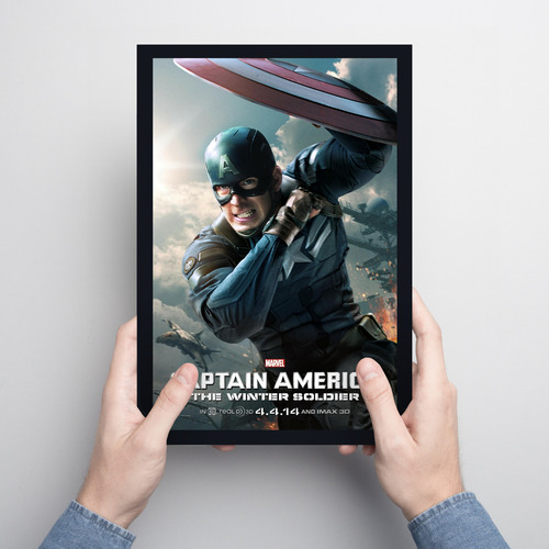 Cuadro 20x30 Peli Captain America The Winter Soldier 012