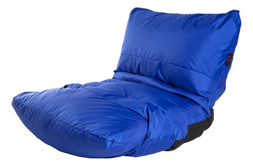 Sillon Puff Print Azul Këssa Muebles