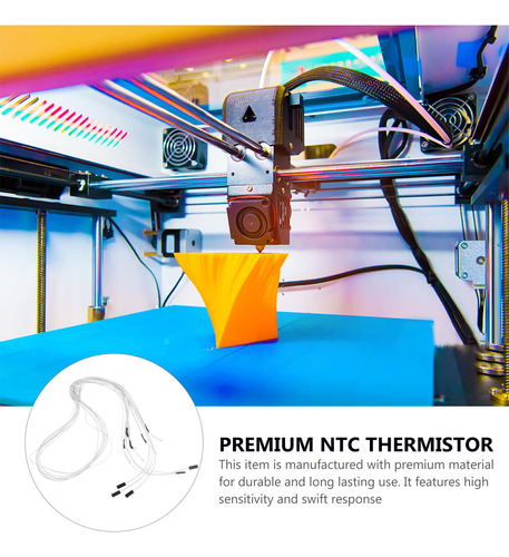 Temperatura De Termistor Ntc De 5 Impresoras 3d De 100 K Con