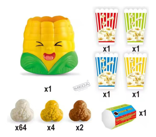 Juego De Mesa Para Fiestas Palomitas De Maíz Locas Pow