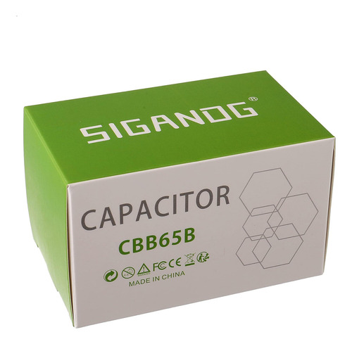 Sigandg 40+5 Mfd Uf 370 O 440 V Cabactor Cbb65b Para