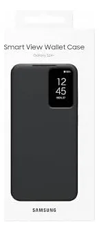 Samsung Galaxy Oficial S24+ Smart View Wallet Case, Black