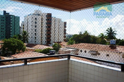Imagem 2 de 15 de Apartamento Residencial À Venda, Cabo Branco, João Pessoa - Ap0543. - Ap0543