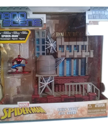 Marvel Spider-man Nano Scene  Metalfigs Jadatoys 