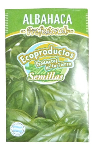 Semillas Huerta Ecoproductos Albahaca