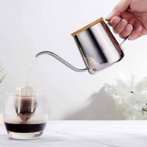 Vierta Sobre, Tetera Para Café, Tetera De 250ml, Tetera Con