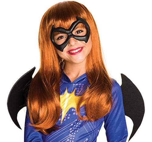 Disfraz Rubie.s Girls Dc Super Hero Batgirl Peluca