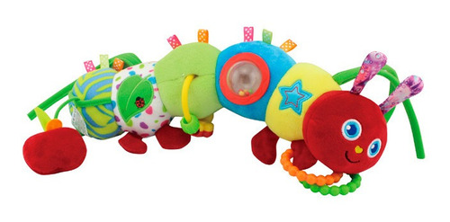 Barral Gusano Didactico Con Actividad Peluche 42 Cm.