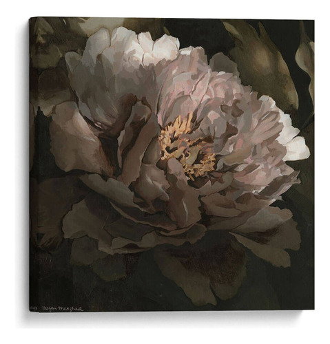 Canvas Lab Cuadro Luna Lit Peony I 100x100, Megan Meagher