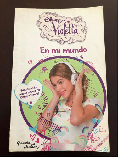 Libro Violetta - En Mi Mundo - Disney - Muy Buen Estado