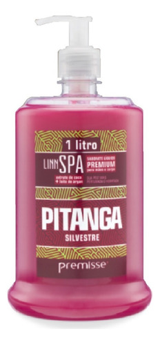 Sabonete Liquido Premium Pitanga Linn Spa Premisse 1 Litro