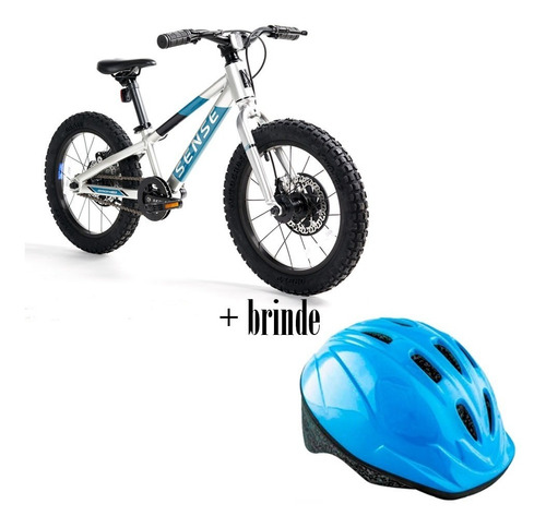 Bicicleta Aro 16 Infantil Mtb Sense Grom 2021 Alumínio Aqua