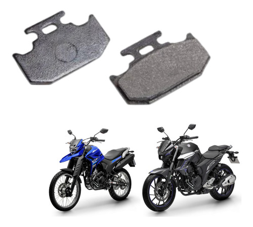 Pastilha Freio Traseiro Moto Yamaha Fazer 250/ Lander 250