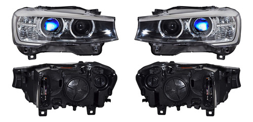 Par Faros Bmw X3 2015 Al 2017 Elec Leds P/xenon Tyc