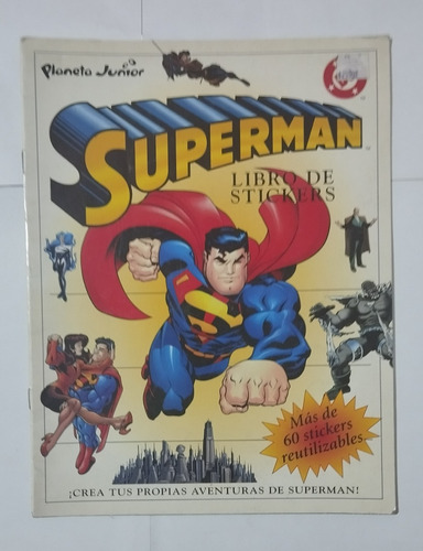 Superman Libro De Stickers