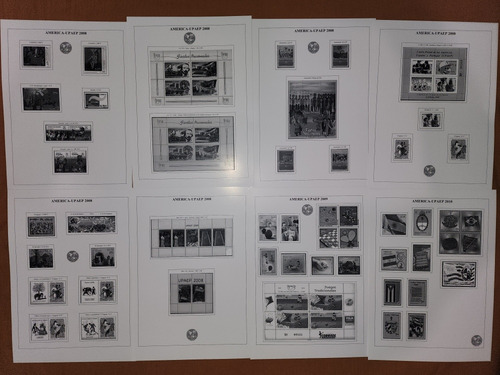 Album De Estampillas Upaep 2001 A 2015