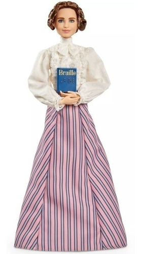 Imagem 1 de 6 de Barbie Signature Collector Helen Keller Mattel Ms Sj