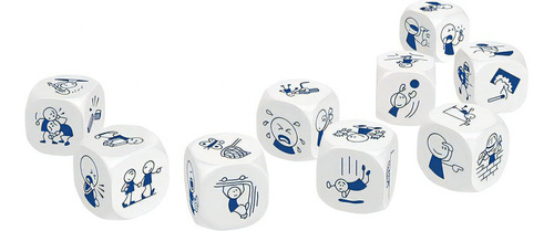 Juego De Mesa Story Cubes Acciones Asmodee Nuevo