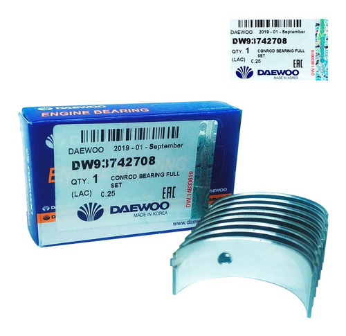 Imagen 4 de 10 de Conchas Biela 0.10 Aveo 2009 2010 2011 Lt Ls Speed Original