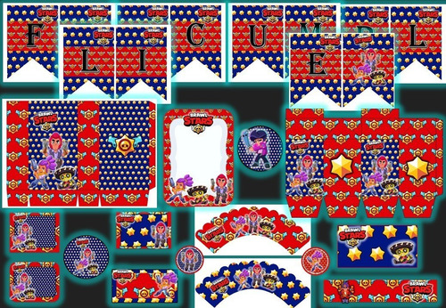 Kit Imprimible Brawl Stars