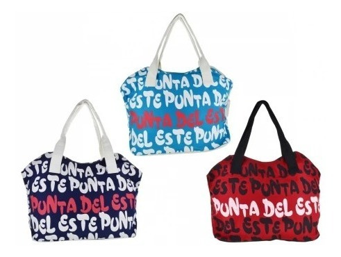 Bolso Playero Punta Del Este - Telecompras Cs