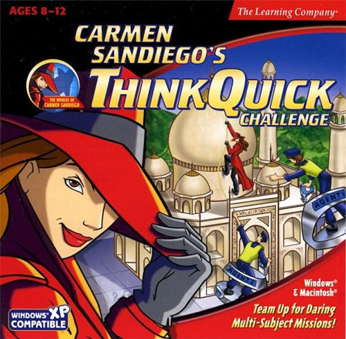 Aprendizaje Company Carmen Sandiego Think Quick Reto Para Wi