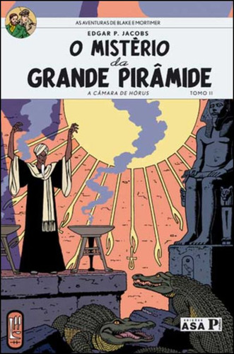 Livro Fisico - Blake & Mortimer 5 - O Mistério Da Grande Pirâmide - Tomo 2