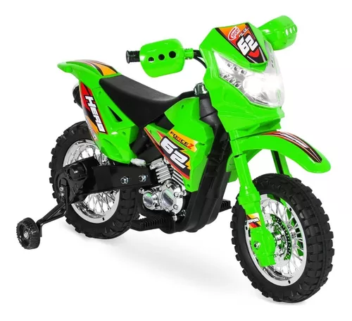 Motocicleta, Moto, Verde, Motor  Motos infantiles, Medios de