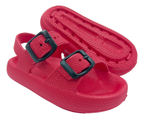 Sandalia Niño Niña Chancla Huarache Hebilla Ajustable Segura