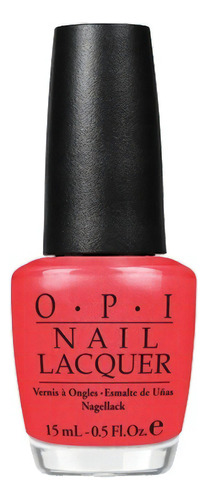 Esmalte de uñas color OPI Nail Lacquer de 15mL de 1 unidades color 20 Eat mainely Lobster