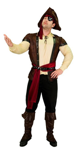 Disfraz De Cosplay Para Hombre, Del Capitán Jack Sparrow, Pa