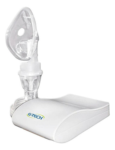 Nebulizador E Inalador Bivolt Super Flow Compact Dc1 G-tech Branco
