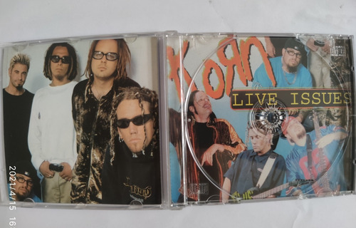 Korn Cd Live Issues Bootleg Raríssimo (Usado)