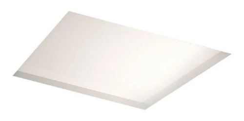 Embutido No Frame Quadrado 16,2x16,2cm 2xe27 Newline In60200 Cor Branco 110V/220V