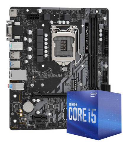 Kit Upgrade Processador I5 10400f + Asrock H510-hdv M.2