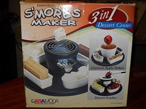 Casamoda S'mores Fabricante 3 En 1 Postre Cen