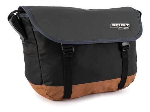 Imagen 2 de 6 de Morral Spirit Messenger Gris Negro Unisex