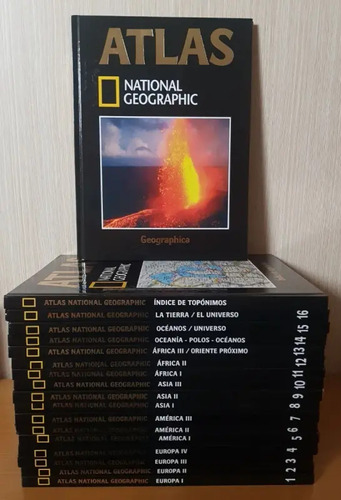 Atlas National Geographic - Obra Completa En 18 Tomos