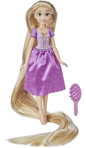 Disney Princess Rapunzel Long Locks, Muñeca De Moda Con Pelo