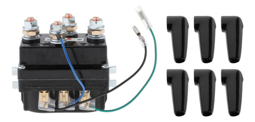 Solenoide Relé Contactor Para Atv 2000-5000lbs 6 Tapas