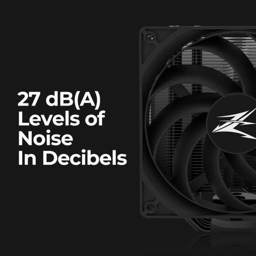 Zalman Cnps 10x Performa Black, Enfriador De Cpu De Rendimie